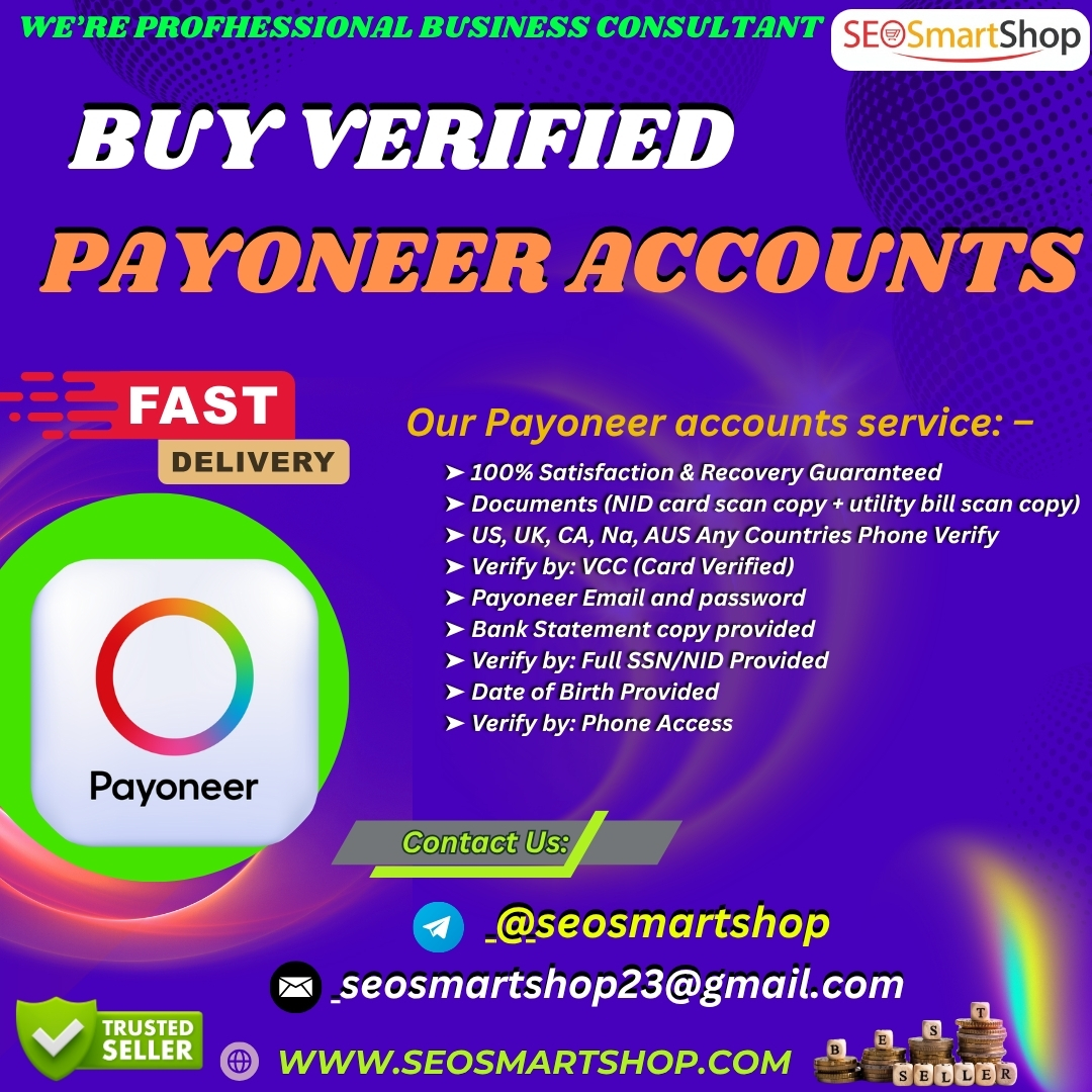 Buy Verified Payoneer Accounts