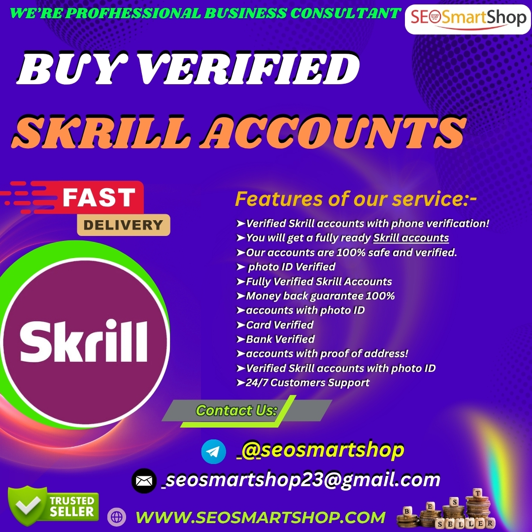 Buy Verified Skrill Accounts